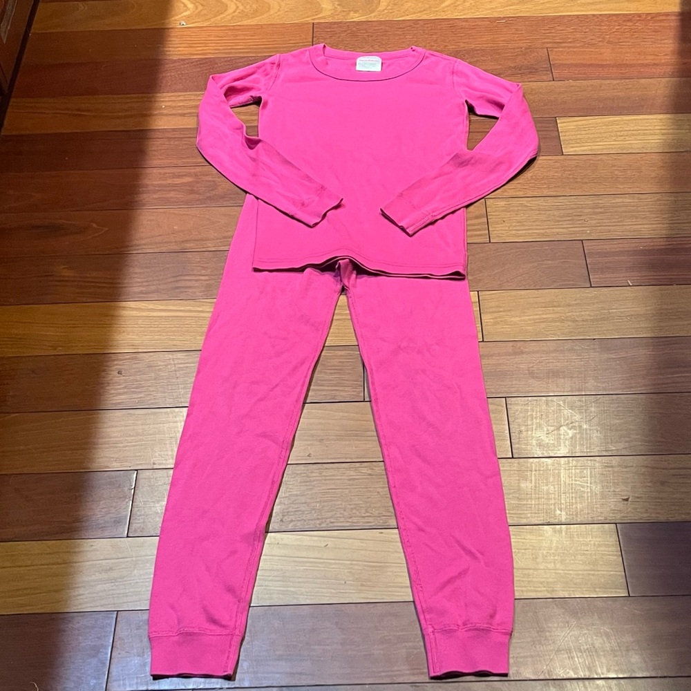 Hanna Andersson Pink Kids Pajama Set